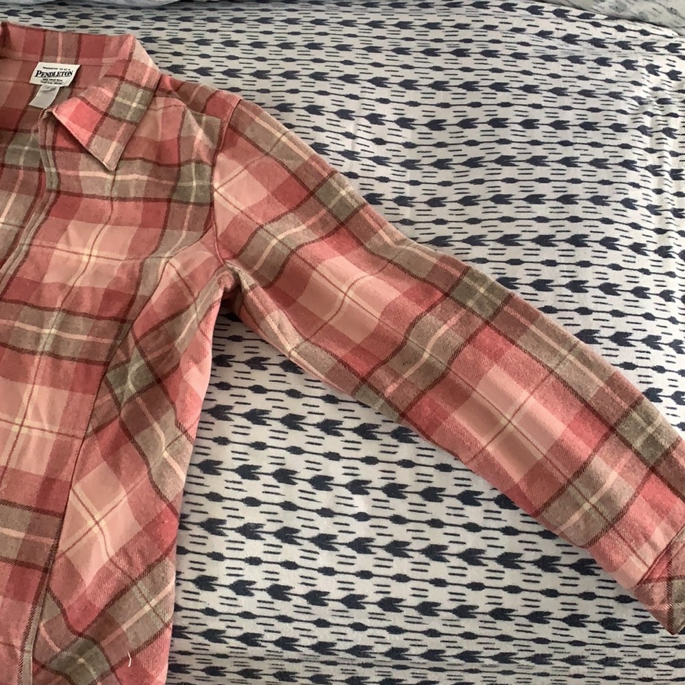 Pendleton Wool Zip Top - image 2
